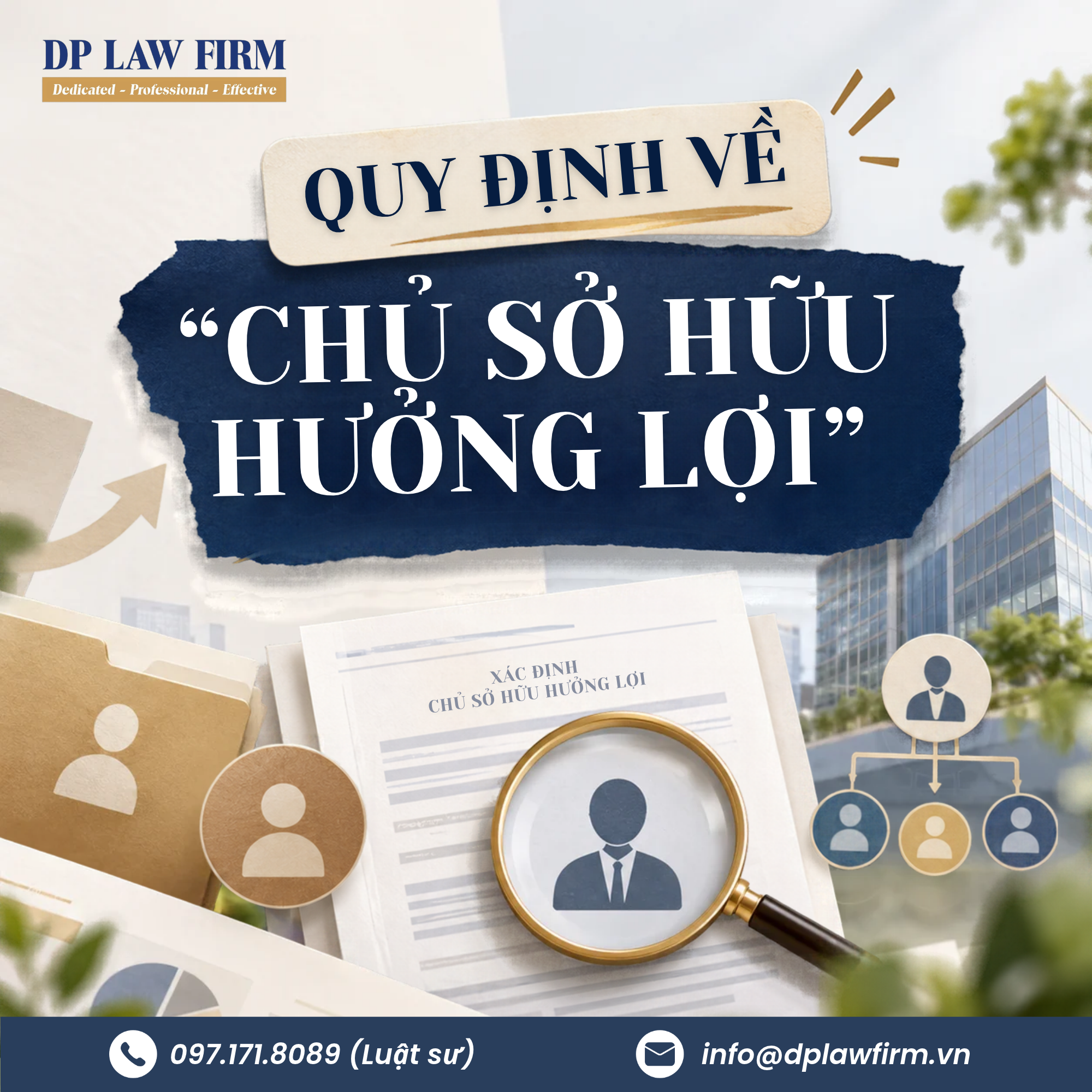 Read more about the article QUY ĐỊNH VỀ “CHỦ SỞ HỮU HƯỞNG LỢI”